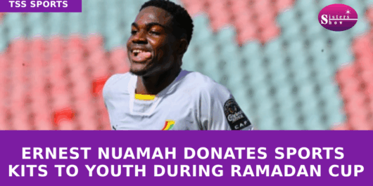 Ernest Nuamah Donates Sports Kits to Youth During Ramadan Cup